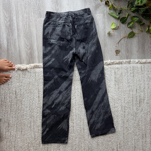 Nastygal Black Pattern Jean - Picture 3 of 3